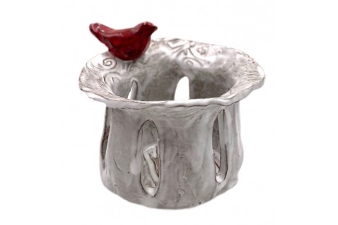 Sponge Holder w/Bird