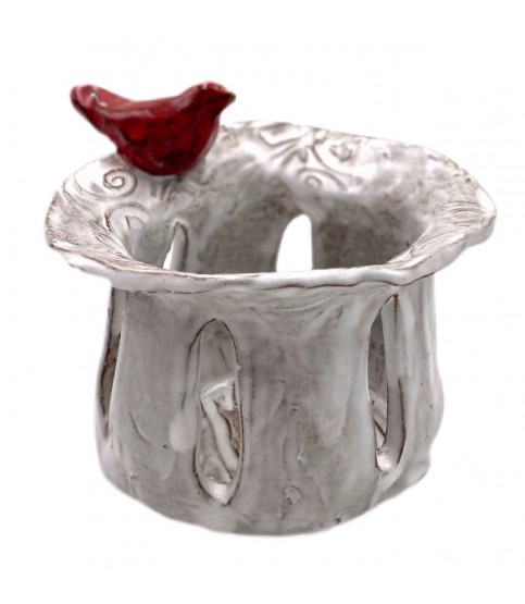Sponge Holder w/Bird