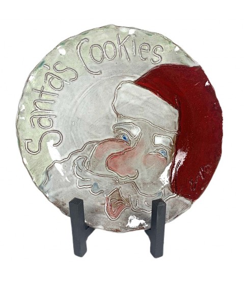 Santa's Cookies Plate