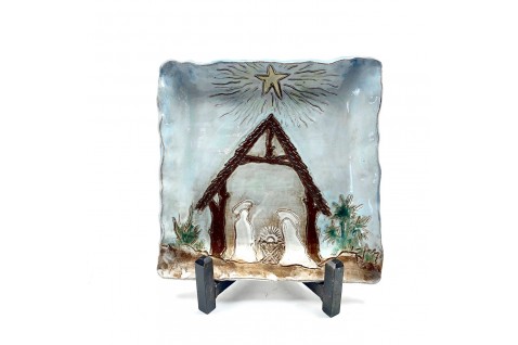 Nativity Tray 13" X 13" 
