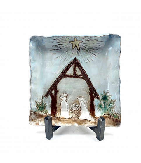 Nativity Tray 13" X 13" 