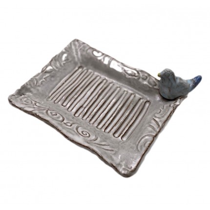Bird Soap Dish 4" X 6"
