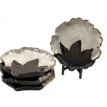 Cotton Boll Salad Plate  8½”