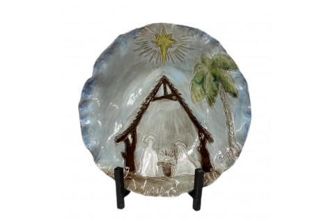 Nativity Serving Bowl