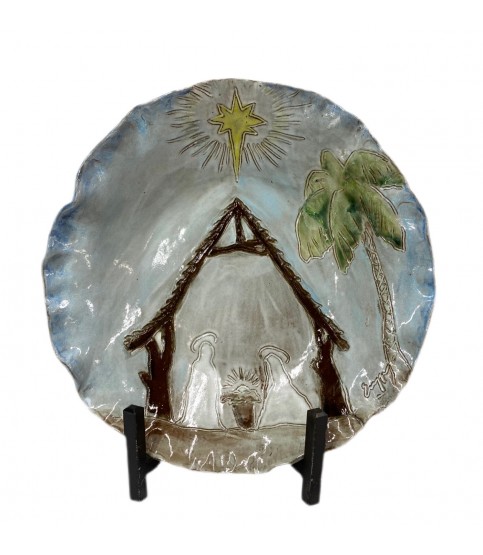 Nativity Serving Bowl