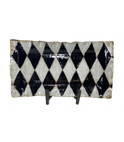 XLg Rectangle Server Harlequin 20" X 11"