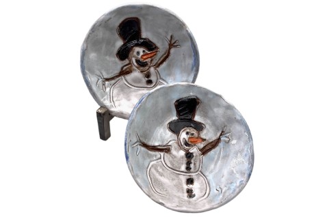 Ring Dish Snowman