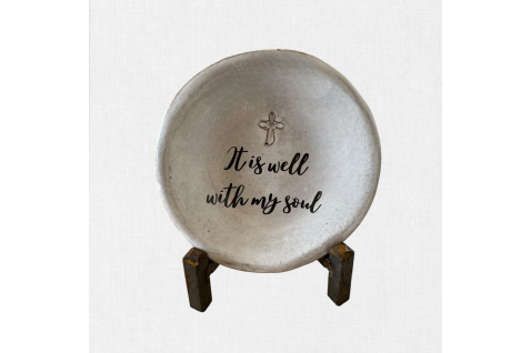 It is well with my soul.