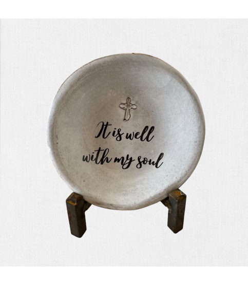 It is well with my soul.