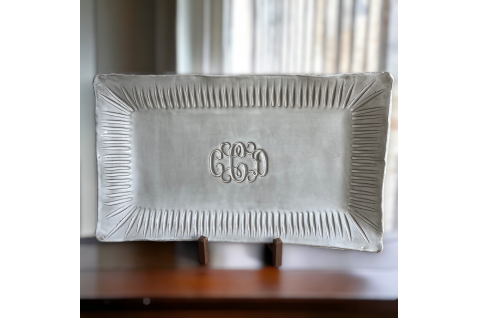 Williams Tray w/Monogram