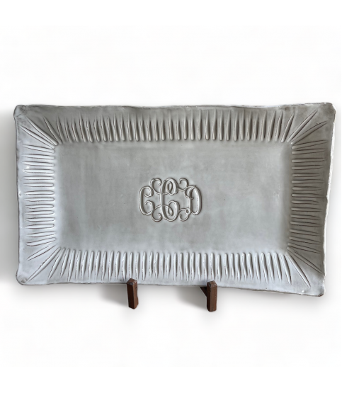 Williams Tray w/Monogram