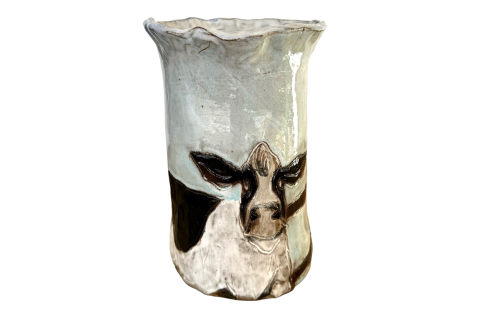 Utensil Holder - Cow
