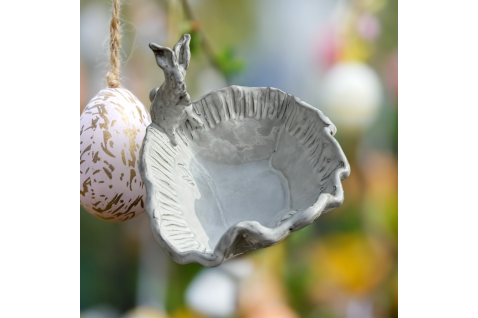 Corner Dip Bowl  Bunny