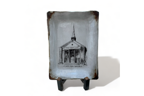 First Baptist  Chuch Sketch Guntersville, AL 6" X 9"