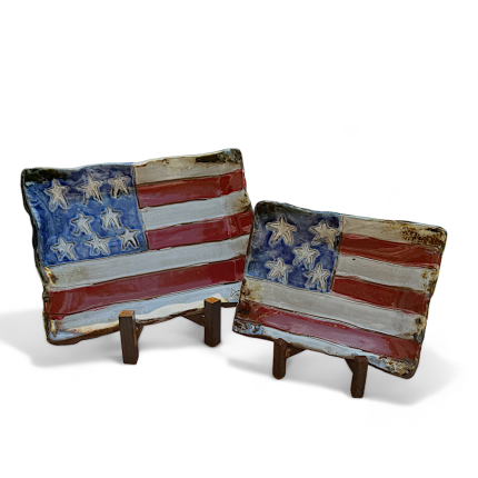 Flag Tray USA Memorial Day, Veteran's Day  & July 4th