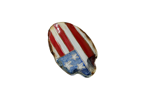 Spoon Rest w/Flag
