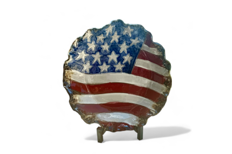 Flag Bowl Approx. 14" Diam. 