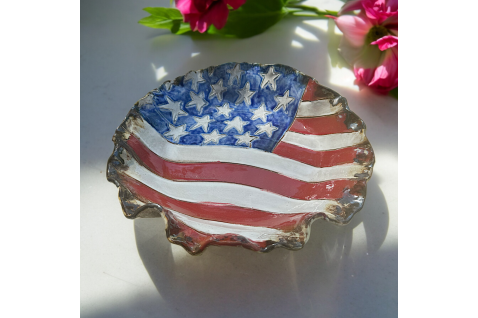 Flag Bowl Approx. 14" Diam. 