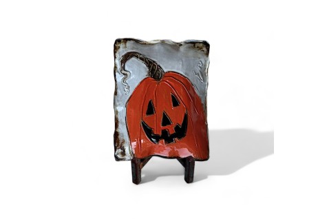 Jack-O-Lantern Tray 4" X 6"