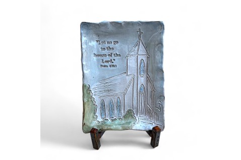 Let us go to the house of the Lord 6X9 Tray