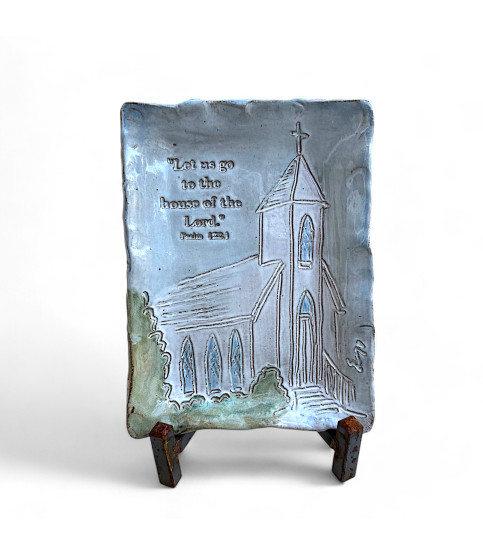 Let us go to the house of the Lord 6X9 Tray