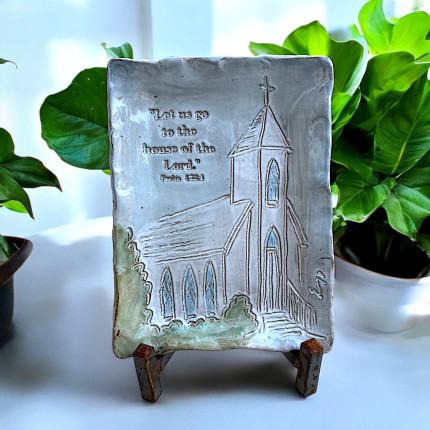 Let us go to the house of the Lord 6X9 Tray