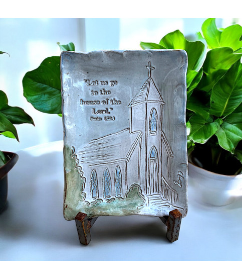 Let us go to the house of the Lord 6X9 Tray