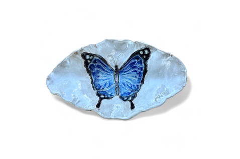 Lindley Brooks Free Form Butterfly Server Small 12" X 6 ½"