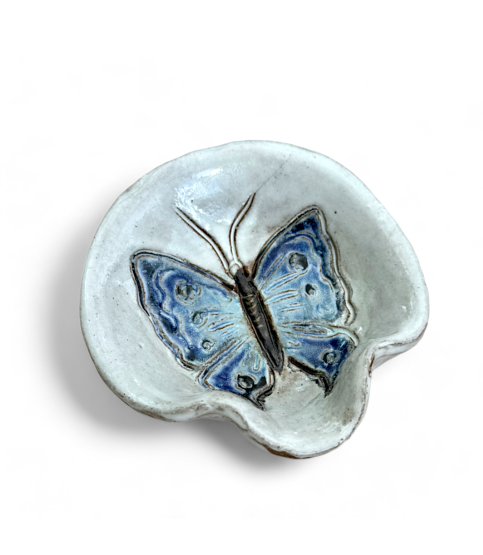 Lindley Brooks Mini Butterfly Spoon Rest 4" In The Kitchen