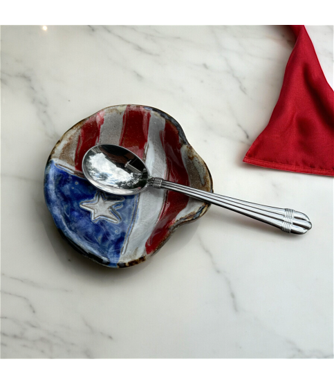 Mini Spoon Rest Flag 4"
