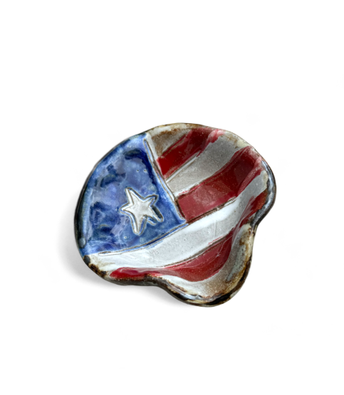 Mini Spoon Rest Flag 4"