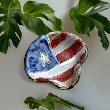 Mini Spoon Rest Flag 4"