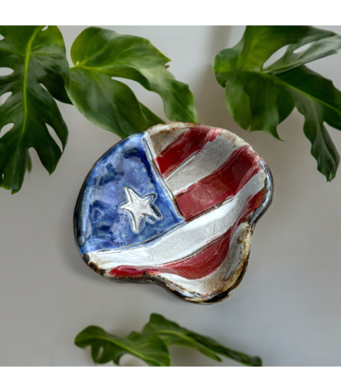 Mini Spoon Rest Flag 4"