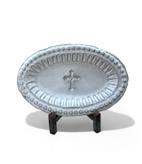 Oval Cross Tray Montgomery 6"