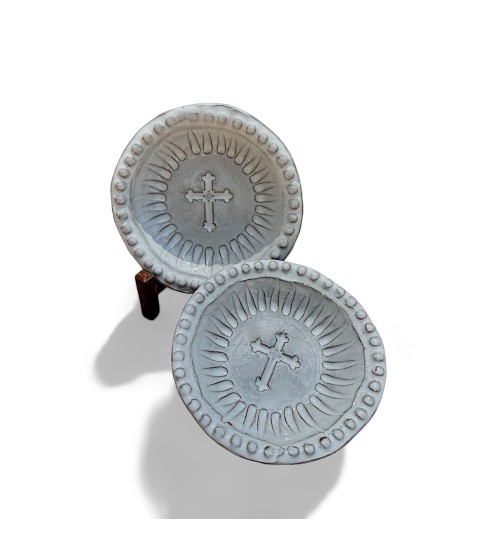 Ring Dish w/Cross Montgomery 4"
