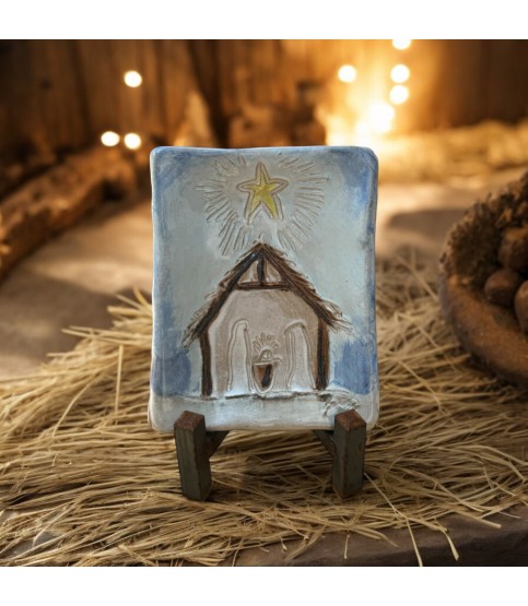 Nativity Tray  4" X 6"