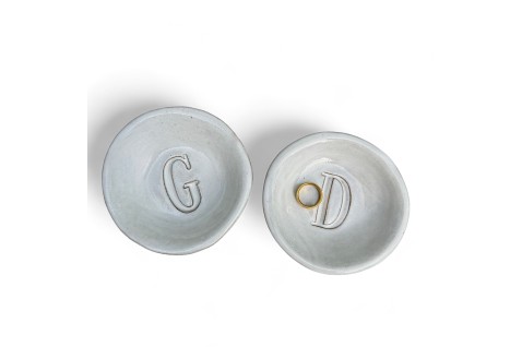 Ring Dish St. Simons Block Letter