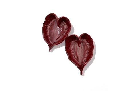 Heart 6" Red