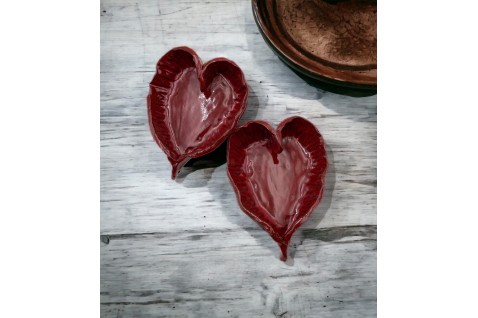 Heart 6" Red