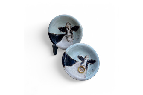 Ring Dish Cow