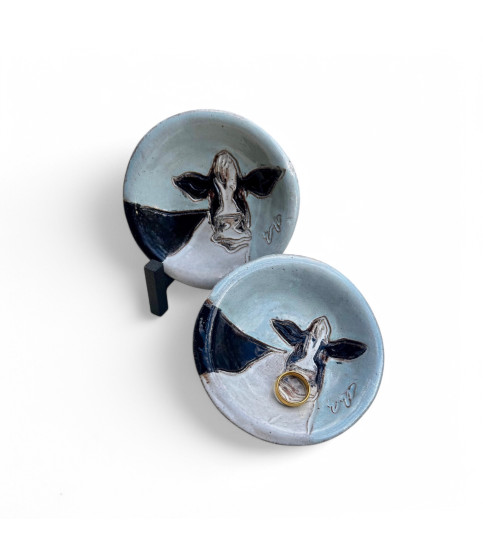 Ring Dish Cow