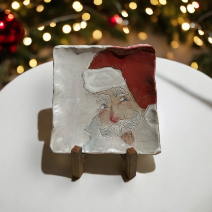 Santa Tray 7" X 7"
