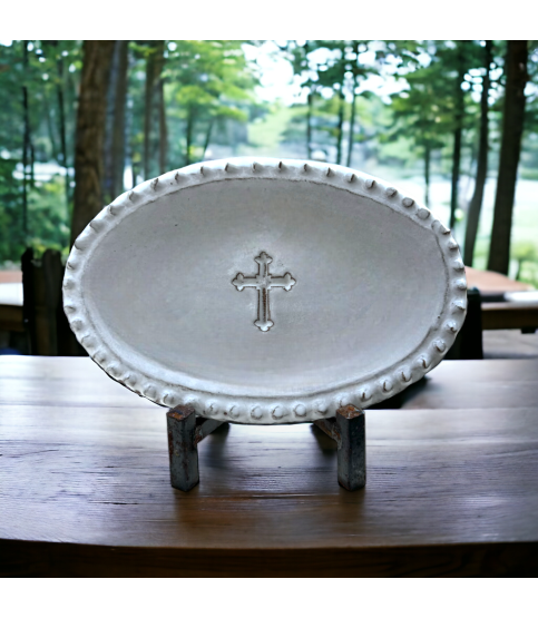 Oval Cross Tray Savannah