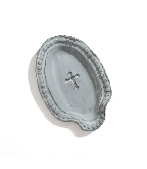 Spoon Rest w/Cross Savannah
