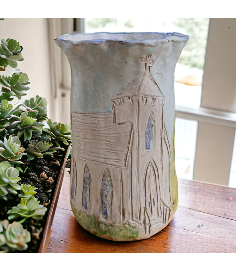 Utensil Holder - Church