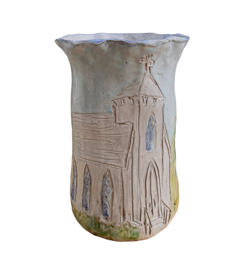Utensil Holder - Church