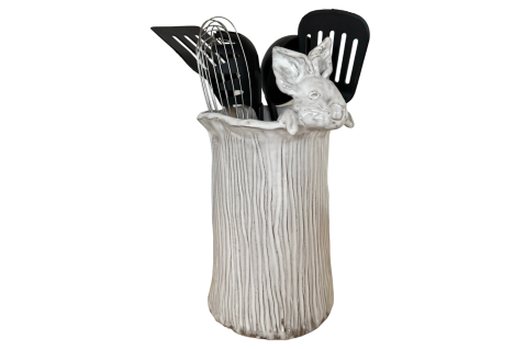 Utensil Holder - Bunny Head