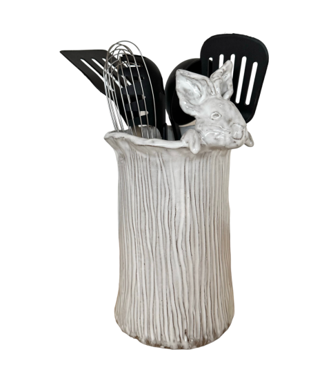 Utensil Holder - Bunny Head