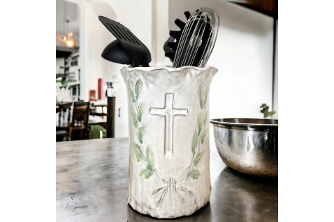 Utensil Holder - Cross