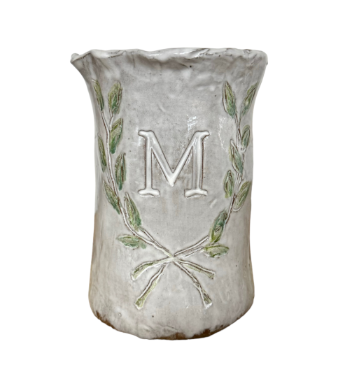 Utensil Holder  w/Initial